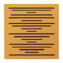 قیمت خرید فروش پنل آکوستیک شاینینگ ساند Shining Sound Wave Wood Orange