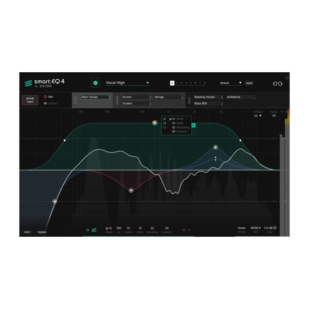 پلاگین سانیبل Sonible Smart EQ4