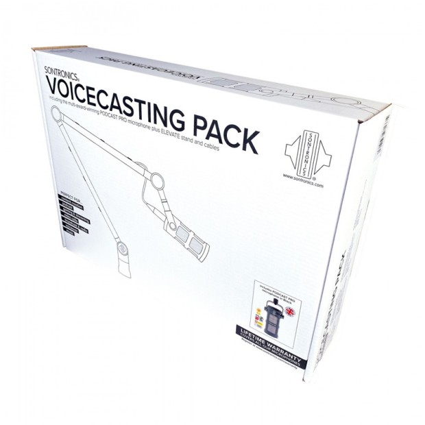 میکروفن سونترونیکس Sontronics Voicecasting PACK Black