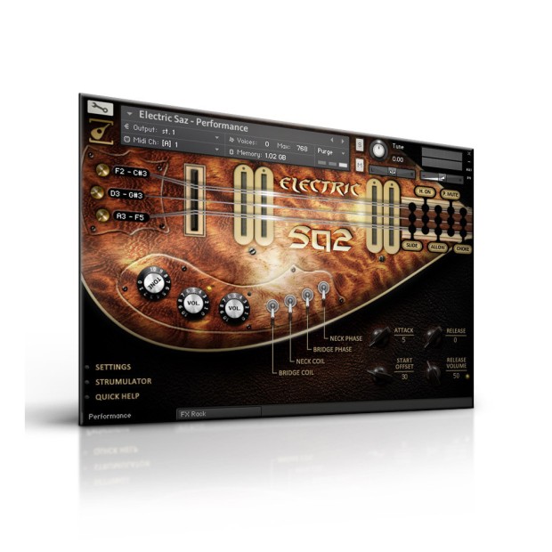وی اس تی پلاگین Soundiron Soundiron Electric Saz