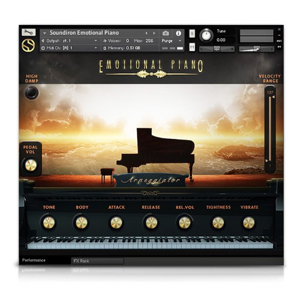 وی اس تی پلاگین Soundiron Soundiron Emotional Piano Player Edition
