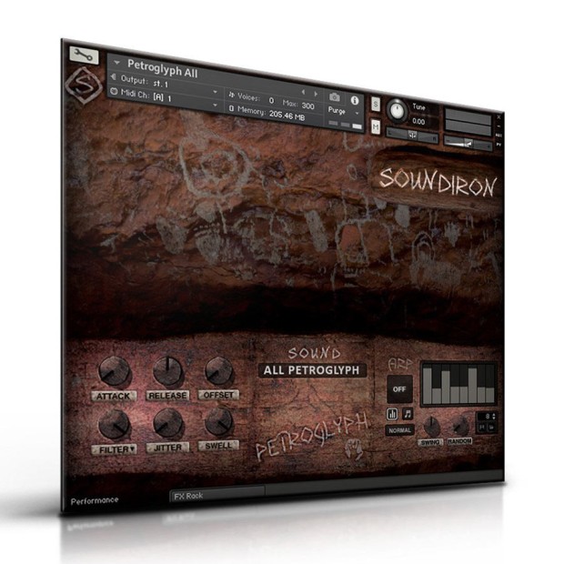 وی اس تی پلاگین Soundiron Soundiron Petroglyph