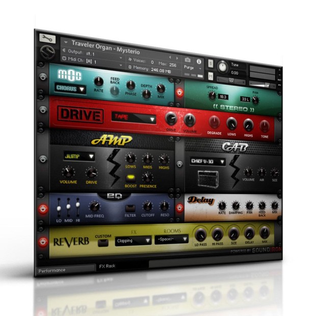 وی اس تی پلاگین Soundiron Soundiron Traveler Organ