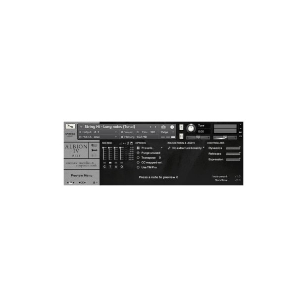 وی اس تی پلاگین Spitfire Audio Spitfire Audio Albion IV Uist