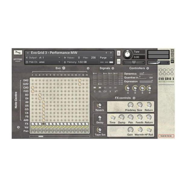 وی اس تی پلاگین Spitfire Audio Spitfire Audio PP021 Evo Grid 3