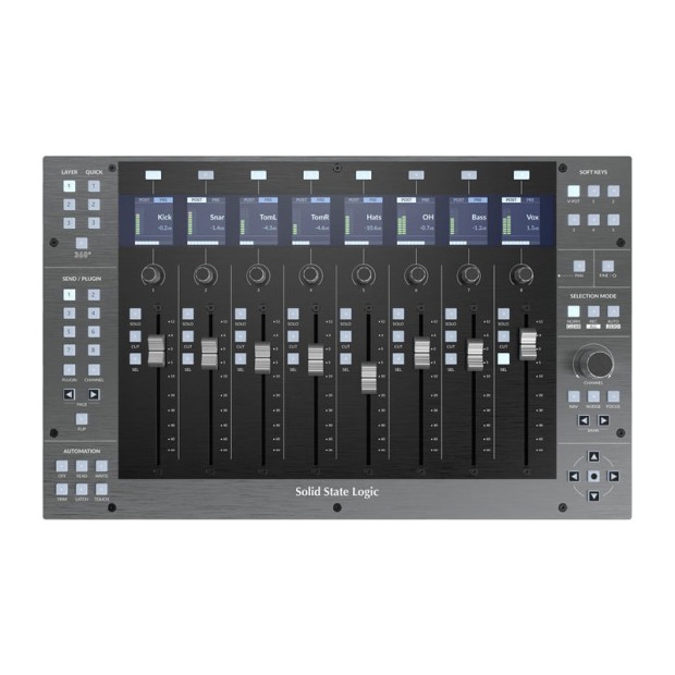 کنترلر نرم افزار اس اس ال Solid State Logic UF8