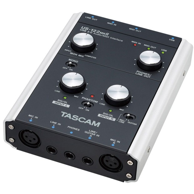 کارت صدا تسکم TASCAM US-122 MKII