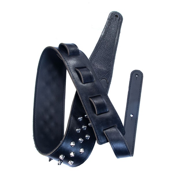 بند گیتار تی ام گروپ TM Group Leather Strap M01 - Black