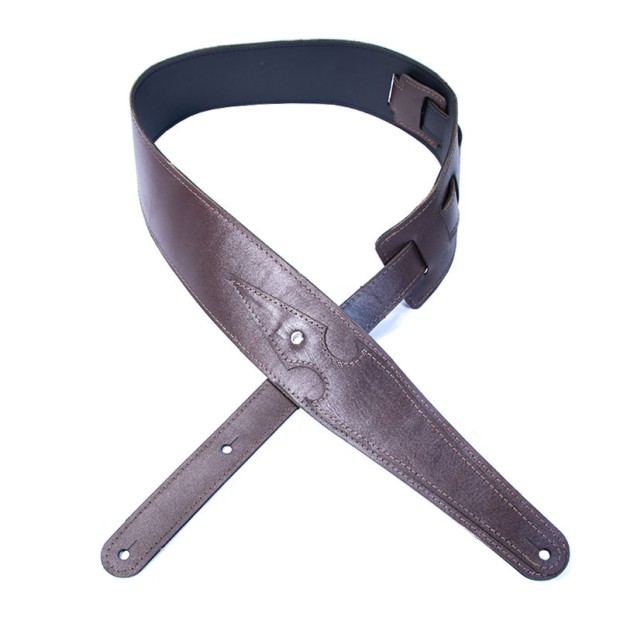 بند گیتار تی ام گروپ TM Group Leather Strap S01 - Brown