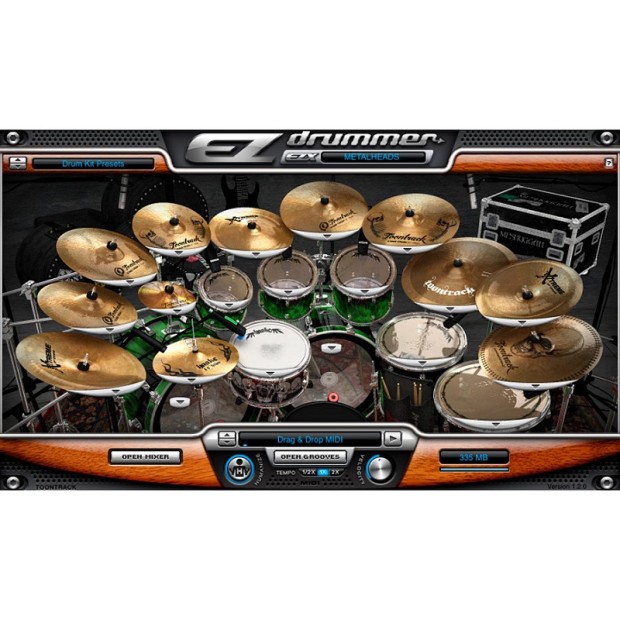 وی اس تی پلاگین تون ترک Toontrack Metalheads EZX