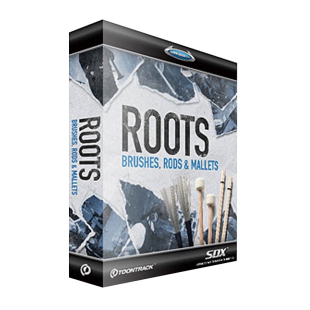 وی اس تی پلاگین تون ترک Toontrack Roots SDX - Brushes Rods and Mallets