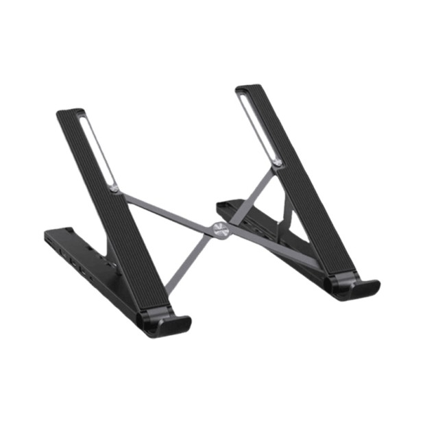 پایه موبایل و تبلت یوگرین UGREEN Laptop Foldable 5 in 1 Stand Docking Station Adjustable Black CM359 80551