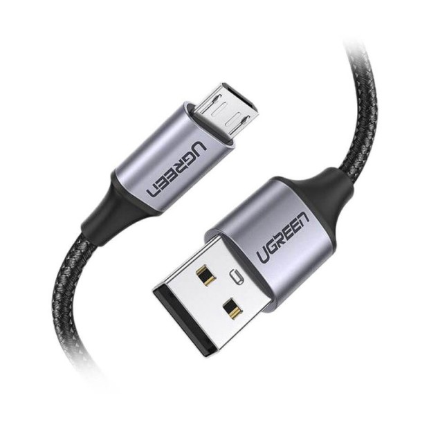 کابل رابط یوگرین UGREEN Micro USB Male to USB 2.0 A Male Cable 2m US290 60148