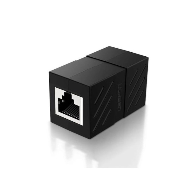 کابل تبدیل یوگرین UGREEN RJ45 Ethernet Cable Extender Adapter Black NW114