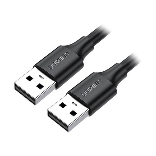 کابل رابط یوگرین UGREEN USB 2.0 A Male to Male Cable 1.5m Black US102 10310