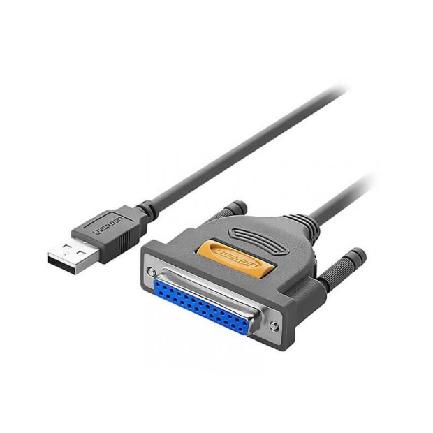 کابل رابط یوگرین UGREEN USB 2.0 A to DB25 Female Parallel Print Cable 2m US167 20224
