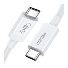 قیمت خرید فروش کابل رابط یوگرین UGREEN USB 4 Gen3 Type C to Type C 0.8m White US506 40113