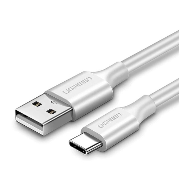 کابل رابط یوگرین UGREEN USB C Male to USB 2.0 A Male 2m White US287 60123