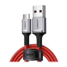 قیمت خرید فروش کابل رابط یوگرین UGREEN USB-C Male to USB 2.0 A Male 6A Red 1m US505 20527
