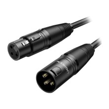 کابل رابط یوگرین UGREEN XLR to XLR 5m Black AV130