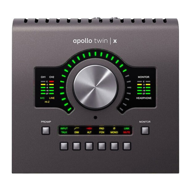 کارت صدا یونیورسال آدیو Universal Audio Apollo Twin X QUAD Heritage Edition