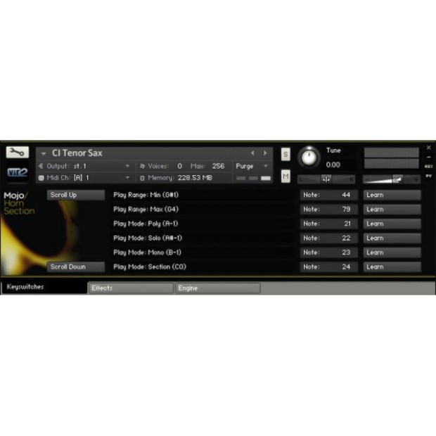 وی اس تی پلاگین ویر2 اینسترومنت Vir2 Instruments Mojo Horn Section