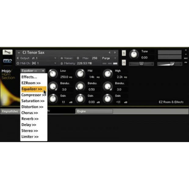 وی اس تی پلاگین ویر2 اینسترومنت Vir2 Instruments Mojo Horn Section