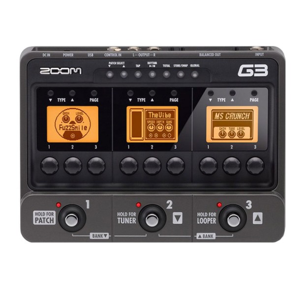 افکت گیتار الکتریک زوم ZOOM G3
