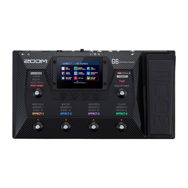 افکت گیتار الکتریک زوم ZOOM G6