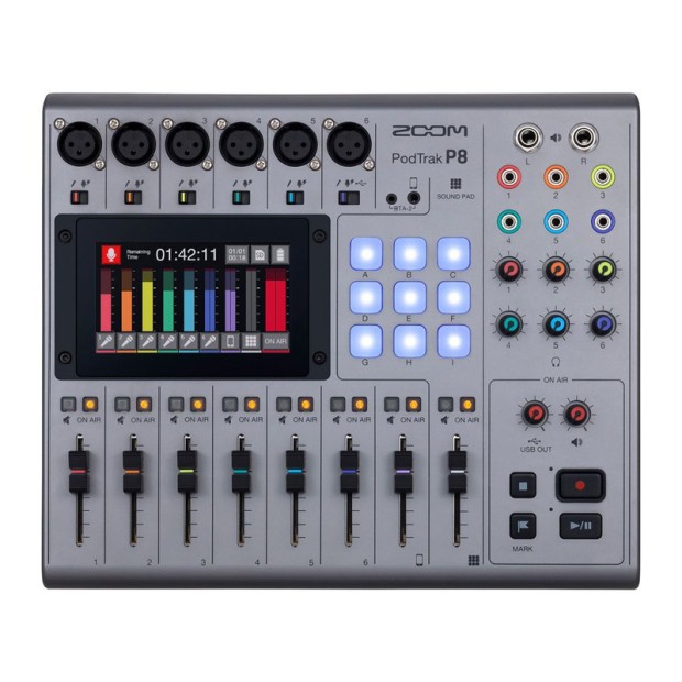 رکوردر صدا زوم ZOOM PodTrak P8