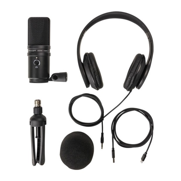 میکروفون یو اس بی زوم ZOOM ZUM-2 Podcast Microphone Pack