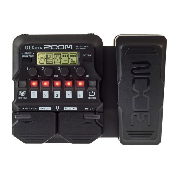 افکت گیتار الکتریک زوم Zoom G1X Four