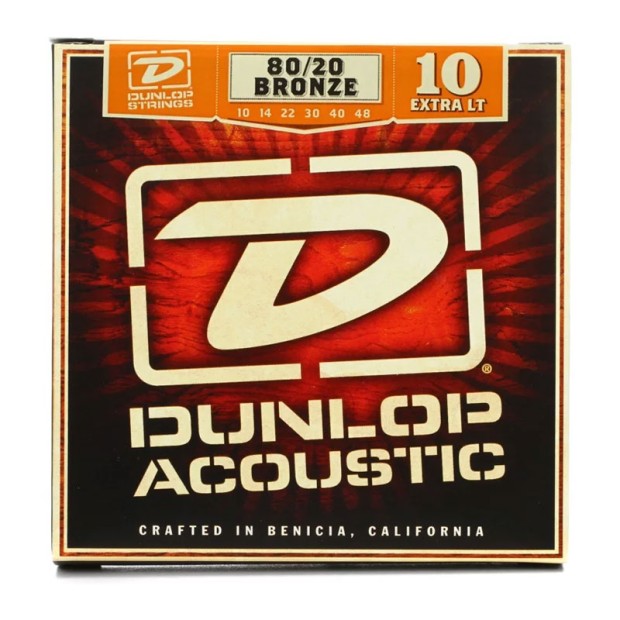 سیم گیتار آکوستیک دانلوپ Dunlop DAB1048 10 Extra Light 