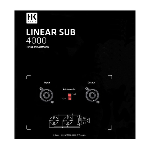 ساب ووفر اکتیو اچ کی آدیو HK Audio L Sub 4000
