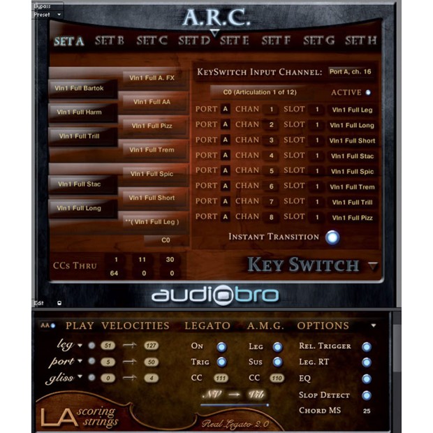وی اس تی Audiobro Audiobro LA Scoring Strings 1.5