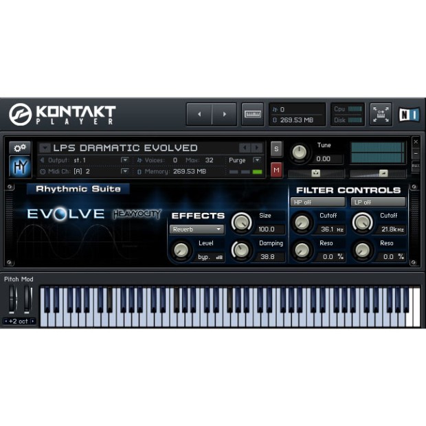 وی اس تی پلاگین نیتیو اینسترومنتز Native Instruments Evolve