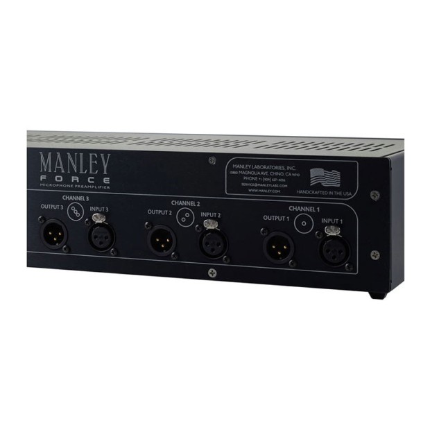 پری آمپ Manley Manley Force 4-channel Tube Microphone Preamp