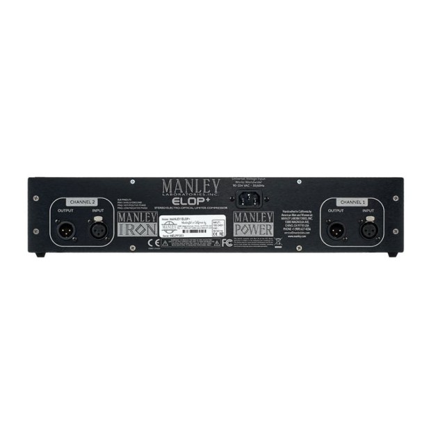 لیمیتر و کمپرسور Manley Manley ELOP+ Dual-channel Tube Compressor/Limiter