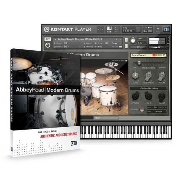 وی اس تی  نیتیو اینسترومنتز Native Instruments Abbey Road Modern Drums