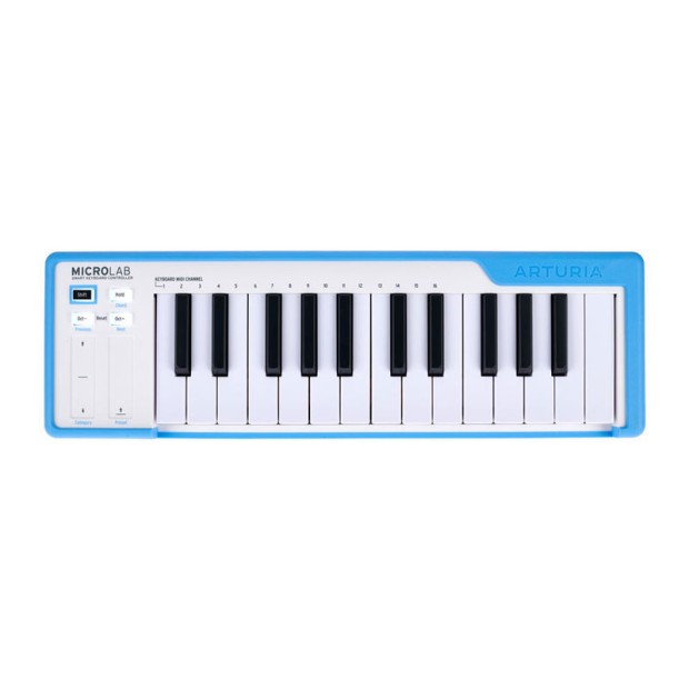میدی کنترلر آرتوریا Arturia Microlab 25 Blue