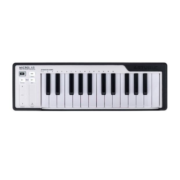 میدی کنترلر آرتوریا Arturia Microlab 25 Black