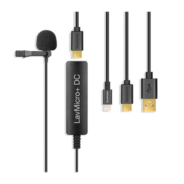 میکروفن یقه ای سارامونیک Saramonic LavMicro+ DC
