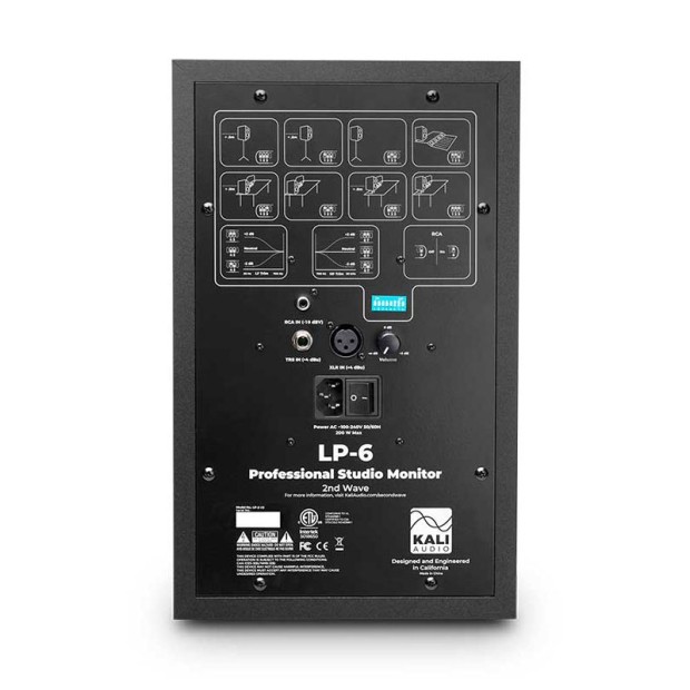 اسپیکر مانیتورینگ کالی آدیو Kali Audio LP-6 V2 6.5 inch Black