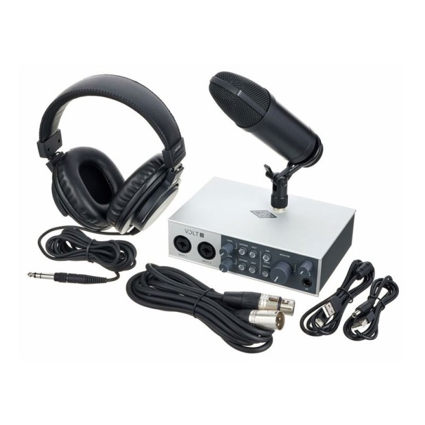 کارت صدا و پکیج استودیو یونیورسال آدیو Universal Audio Volt 2 Studio Pack