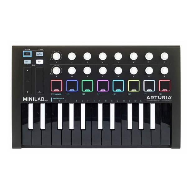 میدی کنترلر آرتوریا Arturia MiniLab MKII Inverted