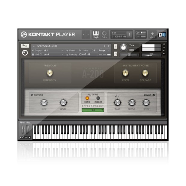 وی اس تی پلاگین نیتیو اینسترومنتز Native Instruments Scarbee Vintage Keys
