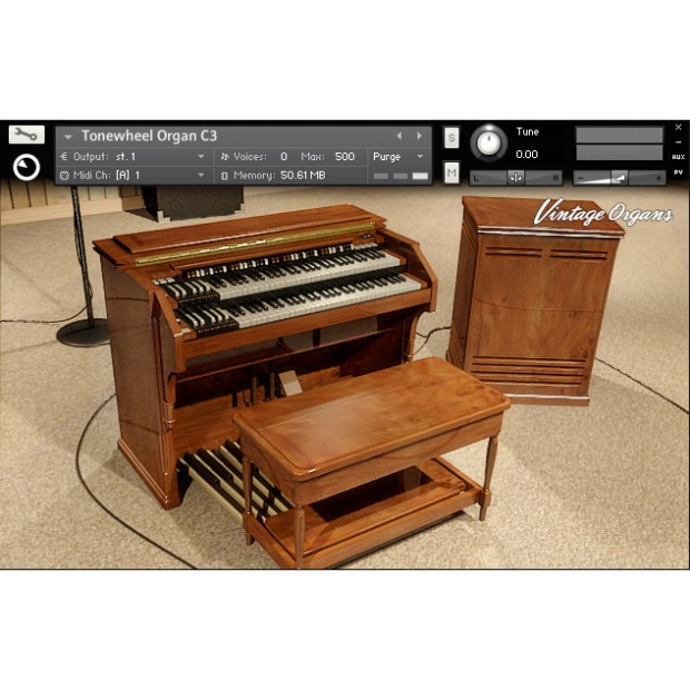 وی اس تی پلاگین نیتیو اینسترومنتز Native Instruments Vintage Organs