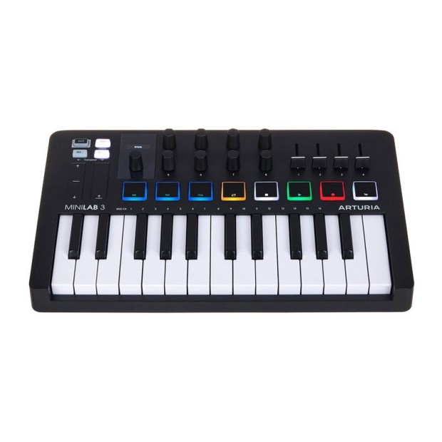 میدی کنترلر آرتوریا Arturia Minilab 3 Black
