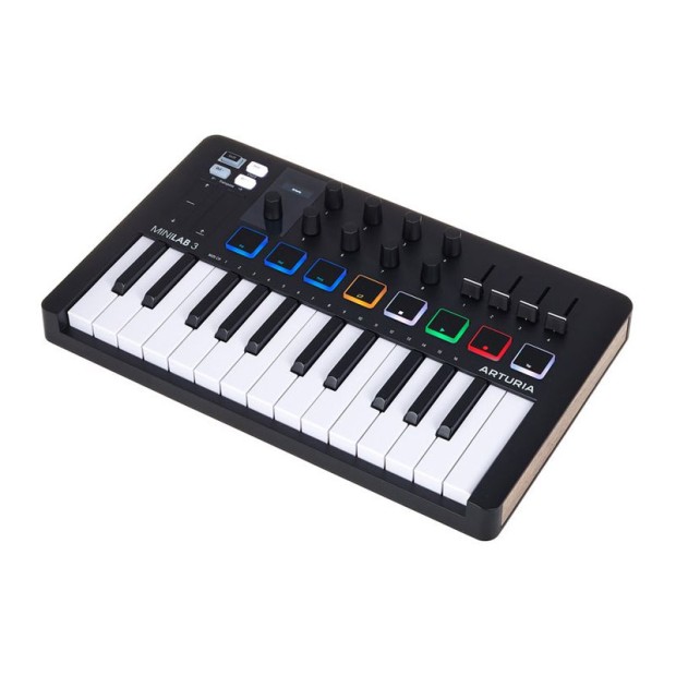 میدی کنترلر آرتوریا Arturia Minilab 3 Black
