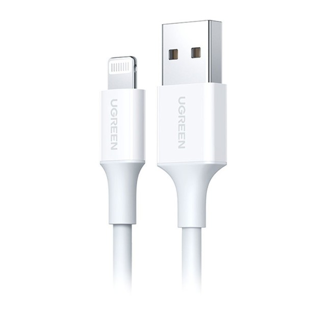 کابل رابط یوگرین UGREEN USB Type A to Lightning 1m White US155
